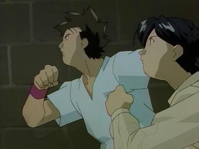 Otaku Gallery  / Anime e Manga / Virtua Fighter / Screen Shots / 01 - Il primo bacio / 129.jpg